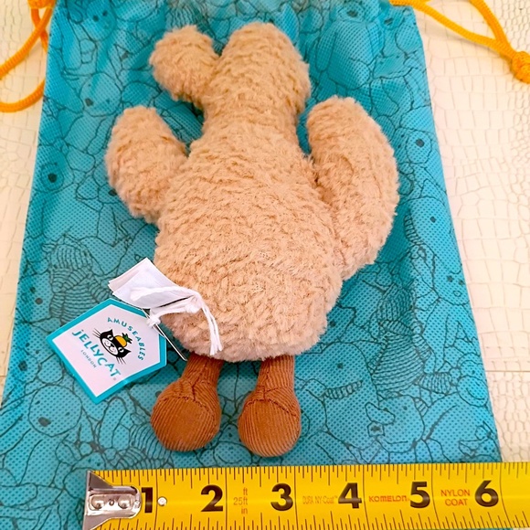 Very Rare (Sold Out) Jellycat Amuseables Ginger Plush. New with tags. - Picture 7 of 7